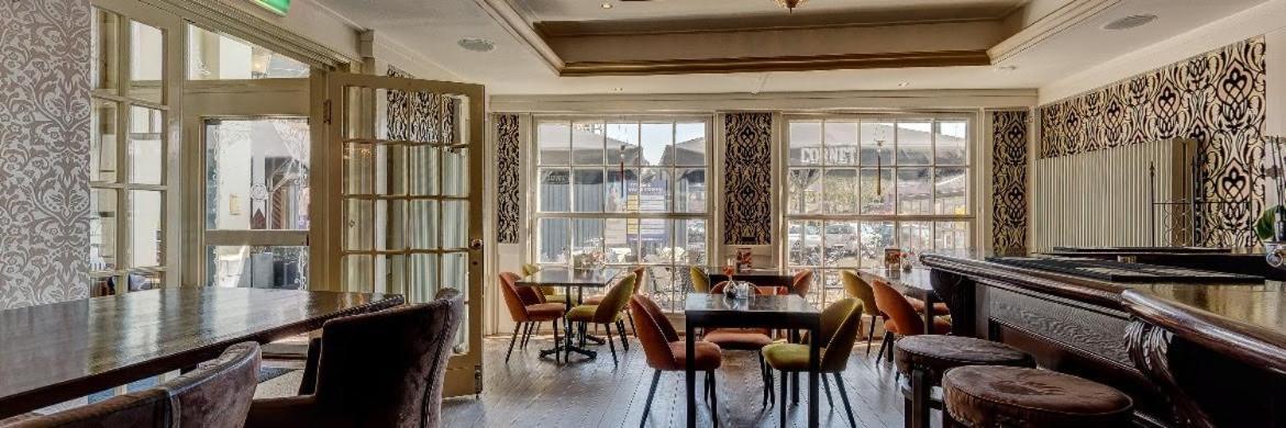 Hotel Restaurant Stad Munster فينترزفايك المظهر الخارجي الصورة Interior of the restaurant