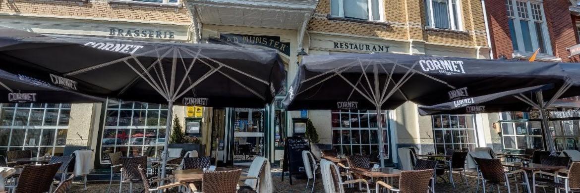 Hotel Restaurant Stad Munster فينترزفايك المظهر الخارجي الصورة The restaurant in 2016